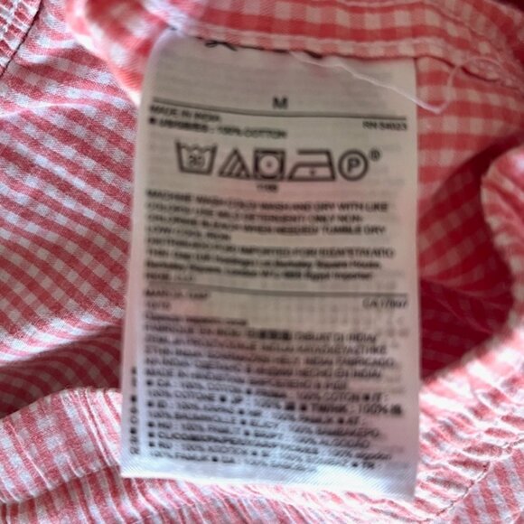 Gap Body Gingham Lounge Pants with Drawstring | Size Medium - Picture 7 of 7